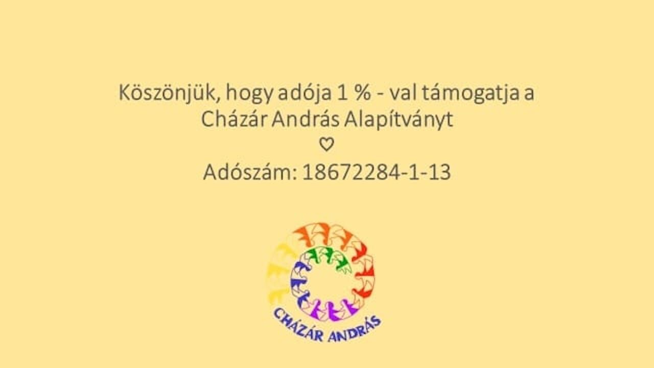 Chazar Andras Alapitvany 1 Szazalek